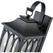 Mallorey 2 Light 20.01 inch Powder Coated Black Outdoor Wall Sconce